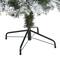6ft. Pre-Lit Flocked West Virginia Fir Artificial Christmas Tree, Clear LED Lights